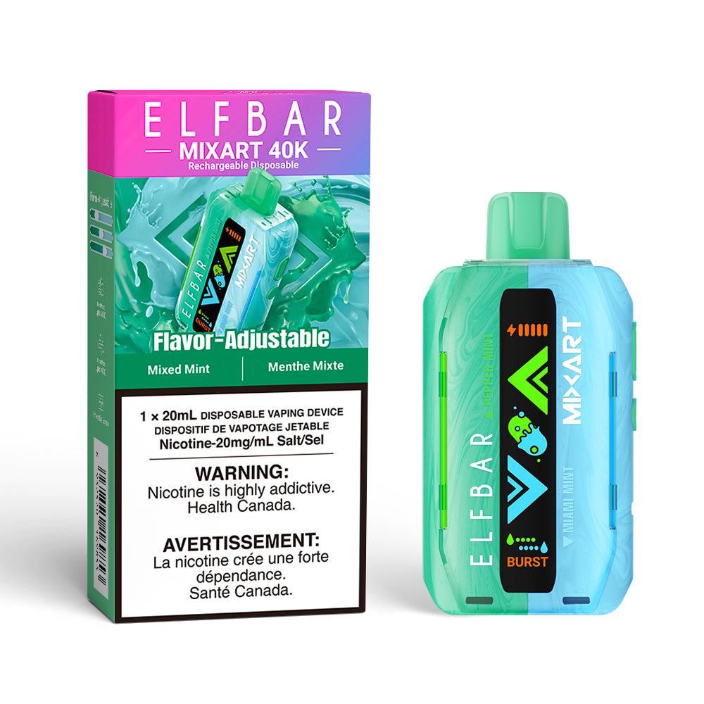 Elf Bar MixArt 40K Puffs Disposable – 20 ml Dual-Mode