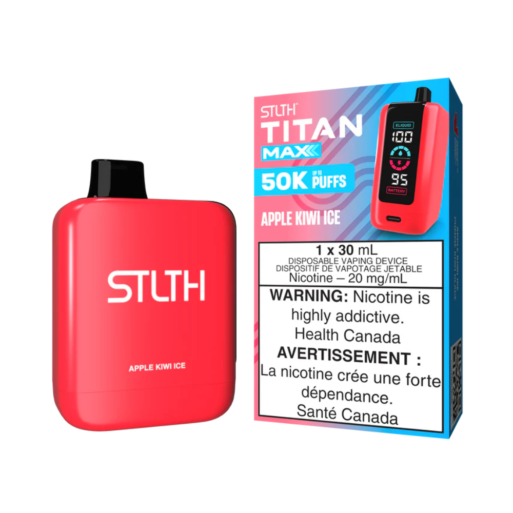 STLTH Titan Max 50K Puffs Vape Jetable – 30 ml
