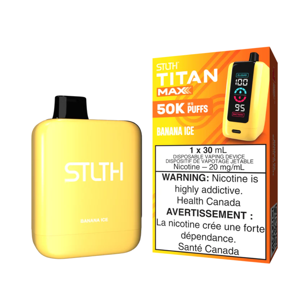 STLTH Titan Max 50K Puffs Vape Jetable – 30 ml