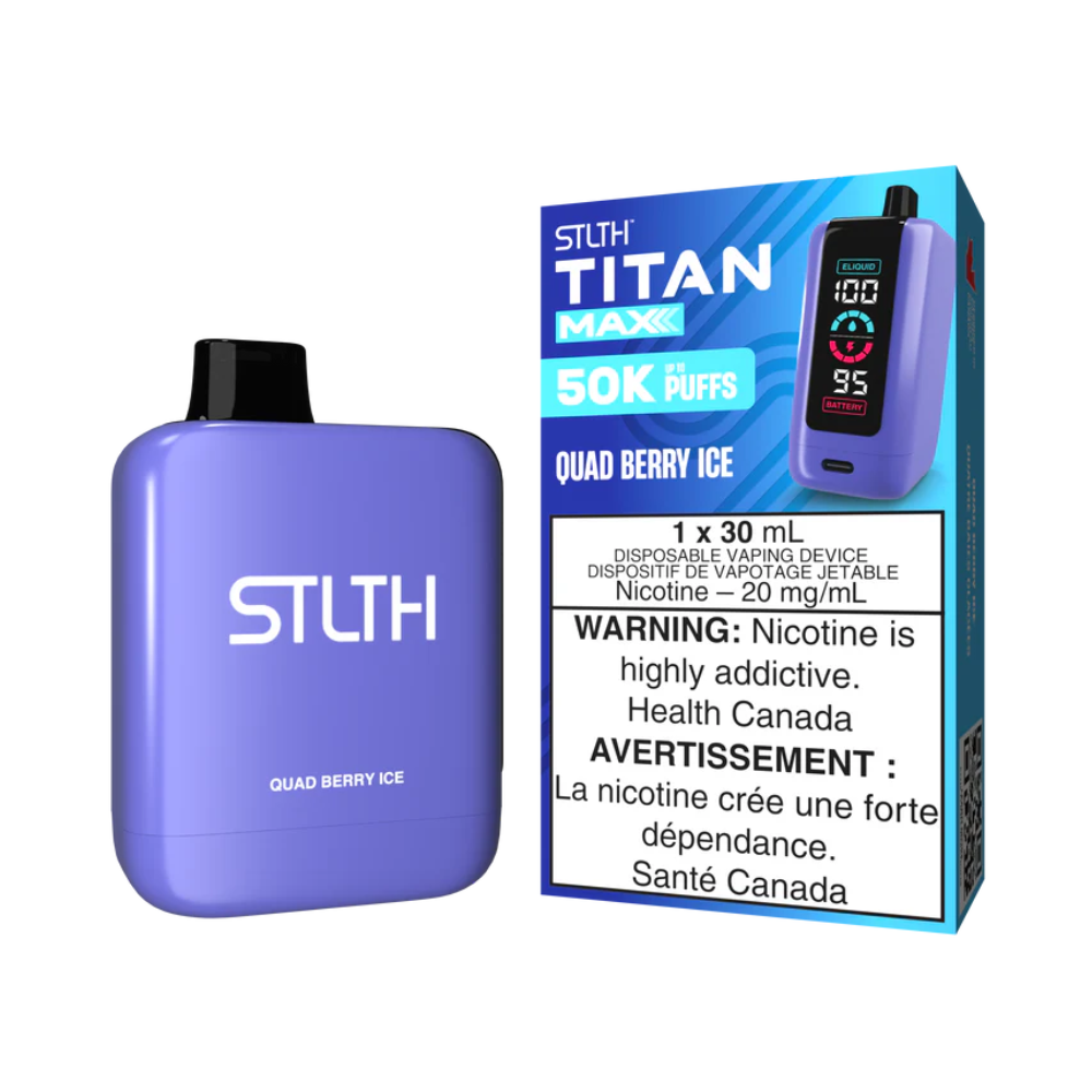 STLTH Titan Max 50K Puffs Vape Jetable – 30 ml