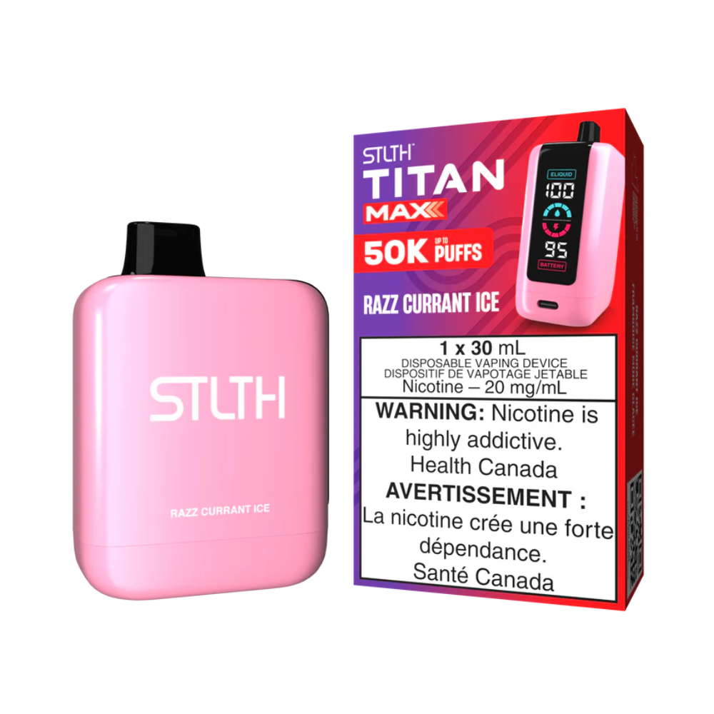 STLTH Titan Max 50K Puffs Vape Jetable – 30 ml