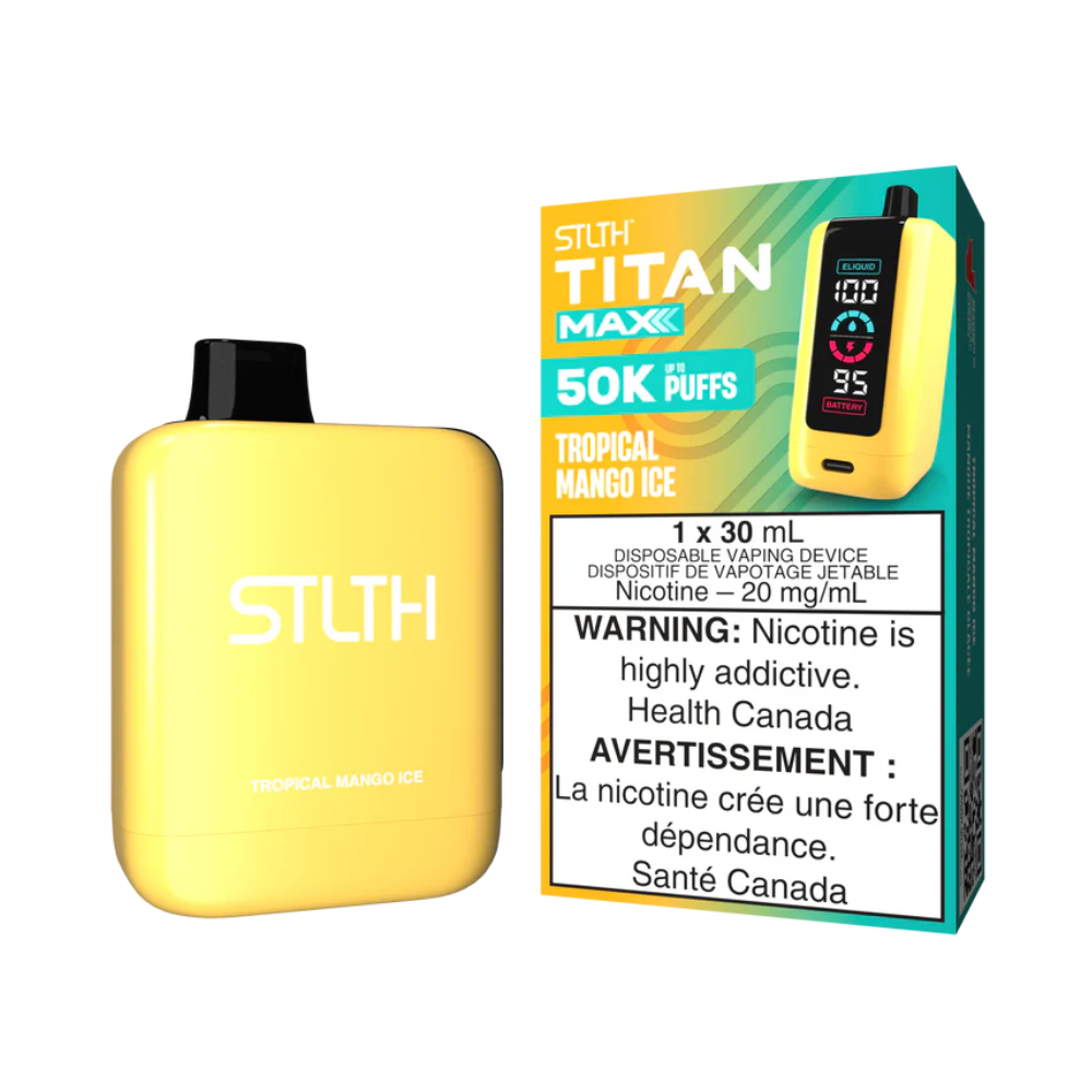 STLTH Titan Max 50K Puffs Vape Jetable – 30 ml
