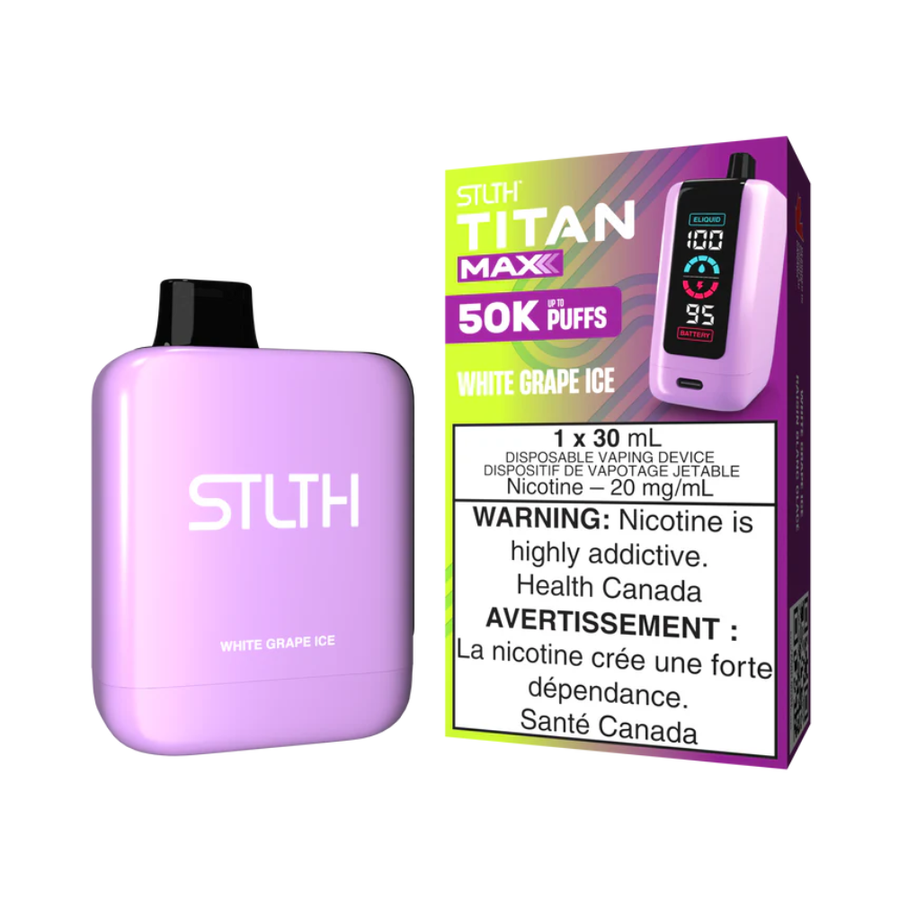 STLTH Titan Max 50K Puffs Vape Jetable – 30 ml
