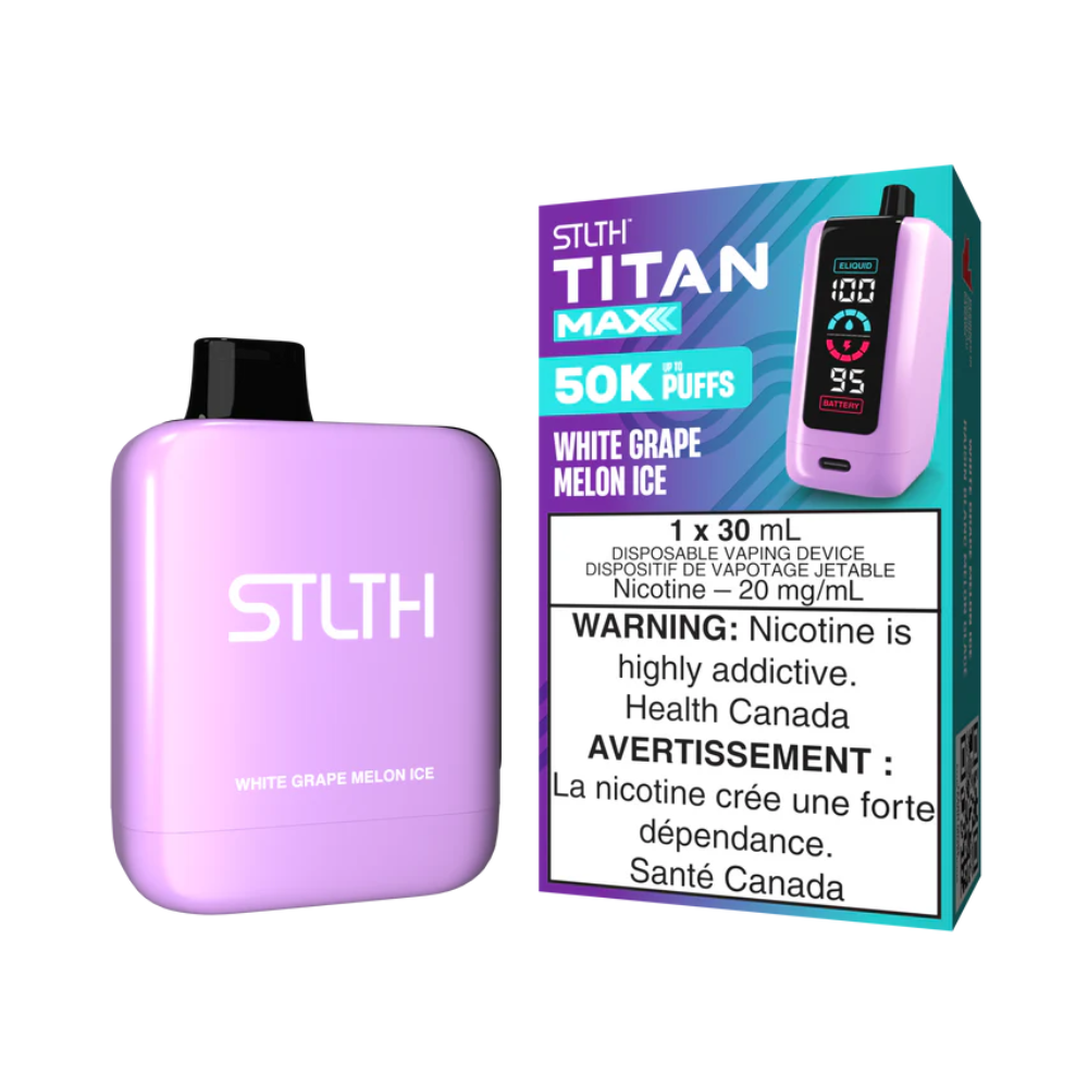 STLTH Titan Max 50K Puffs Vape Jetable – 30 ml