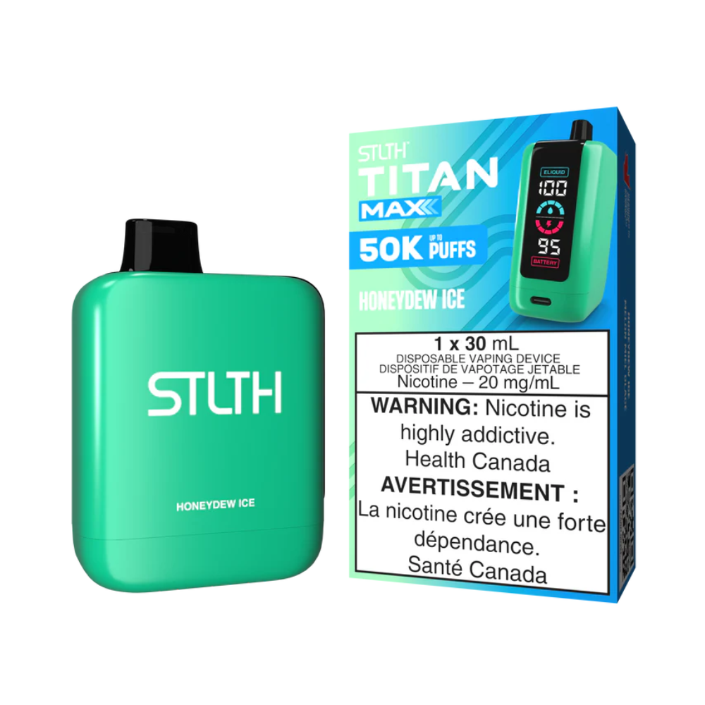 STLTH Titan Max 50K Puffs Vape Jetable – 30 ml