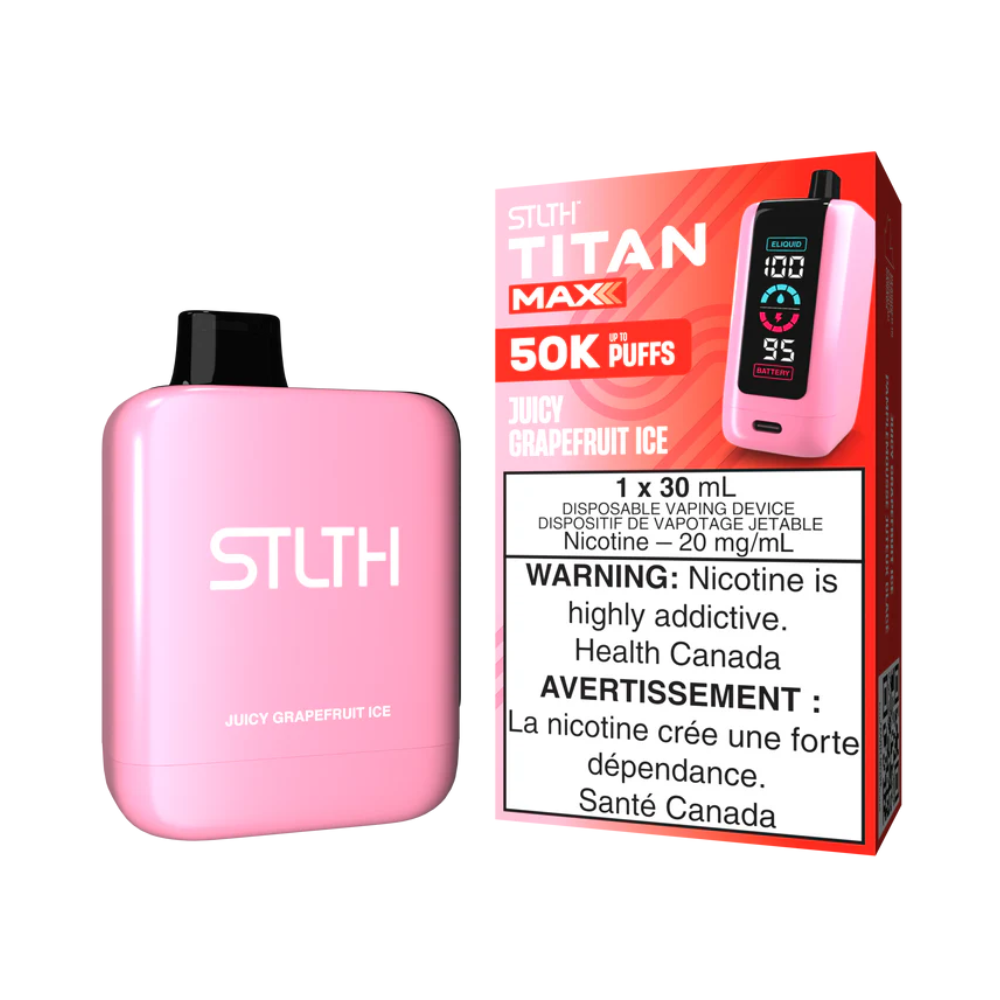 STLTH Titan Max 50K Puffs Vape Jetable – 30 ml