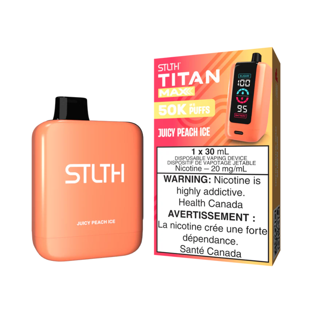 STLTH Titan Max 50K Puffs Vape Jetable – 30 ml
