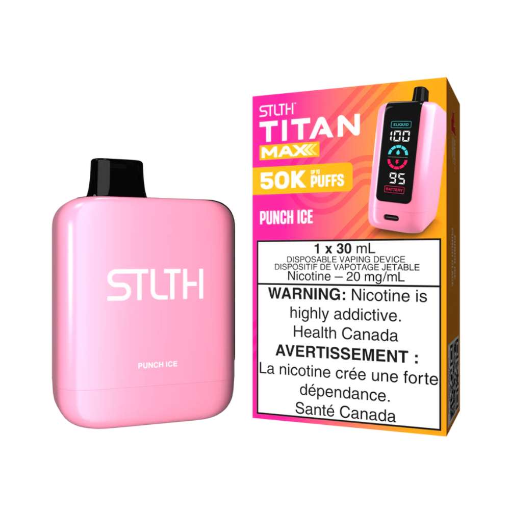 STLTH Titan Max 50K Puffs Vape Jetable – 30 ml