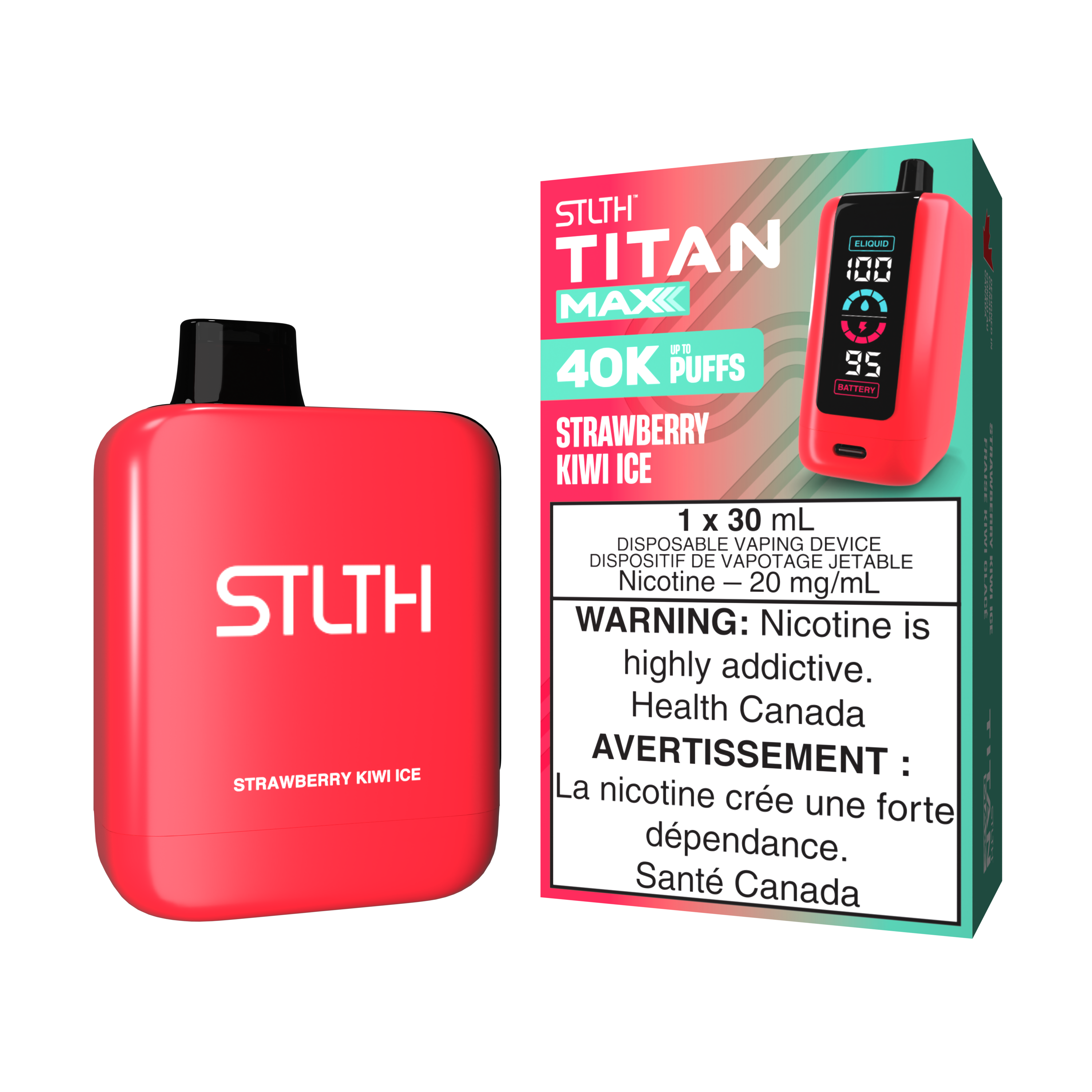 STLTH Titan Max 50K Puffs Disposable Vape – 30 ml