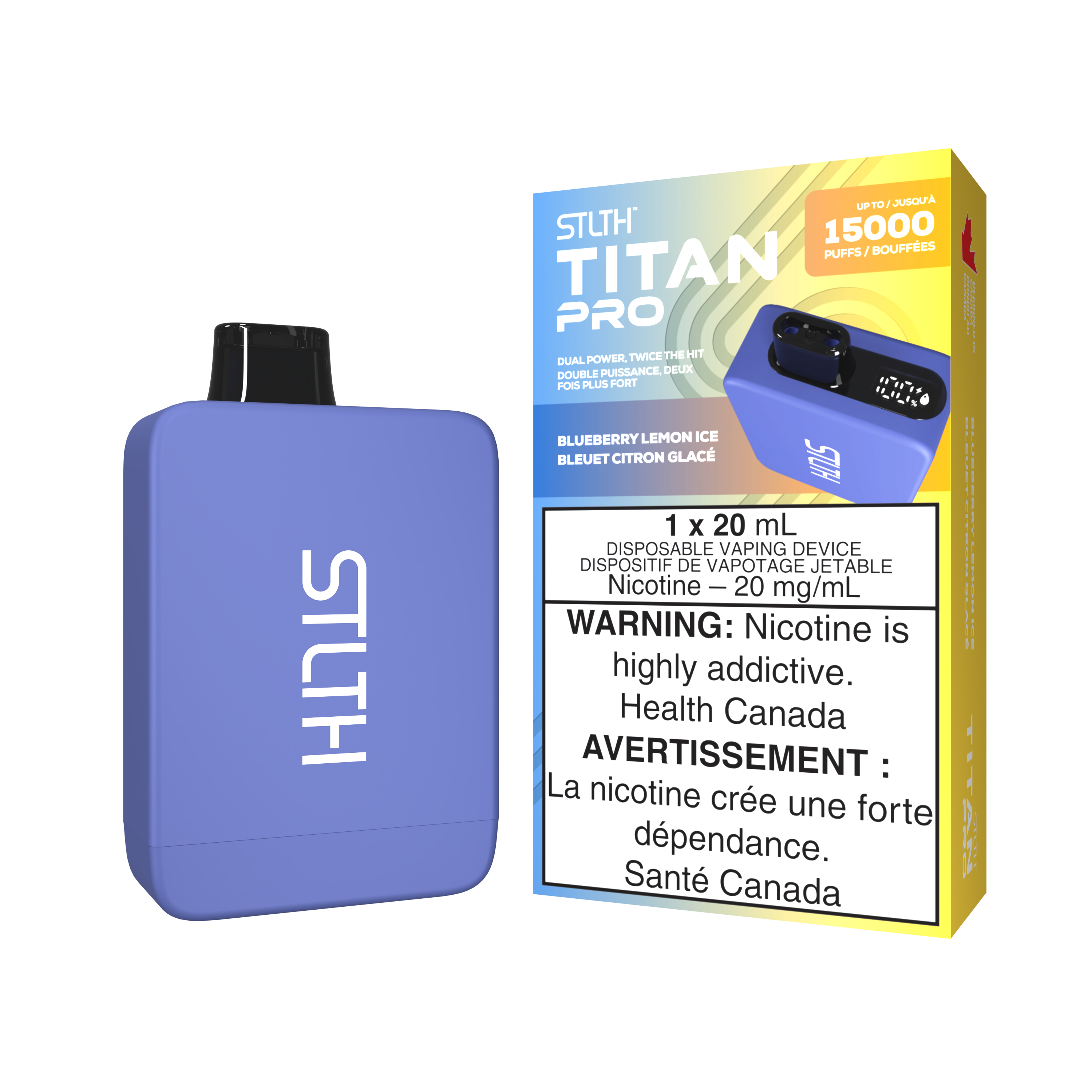 STLTH Titan Pro 15K Puffs Disposable Vape