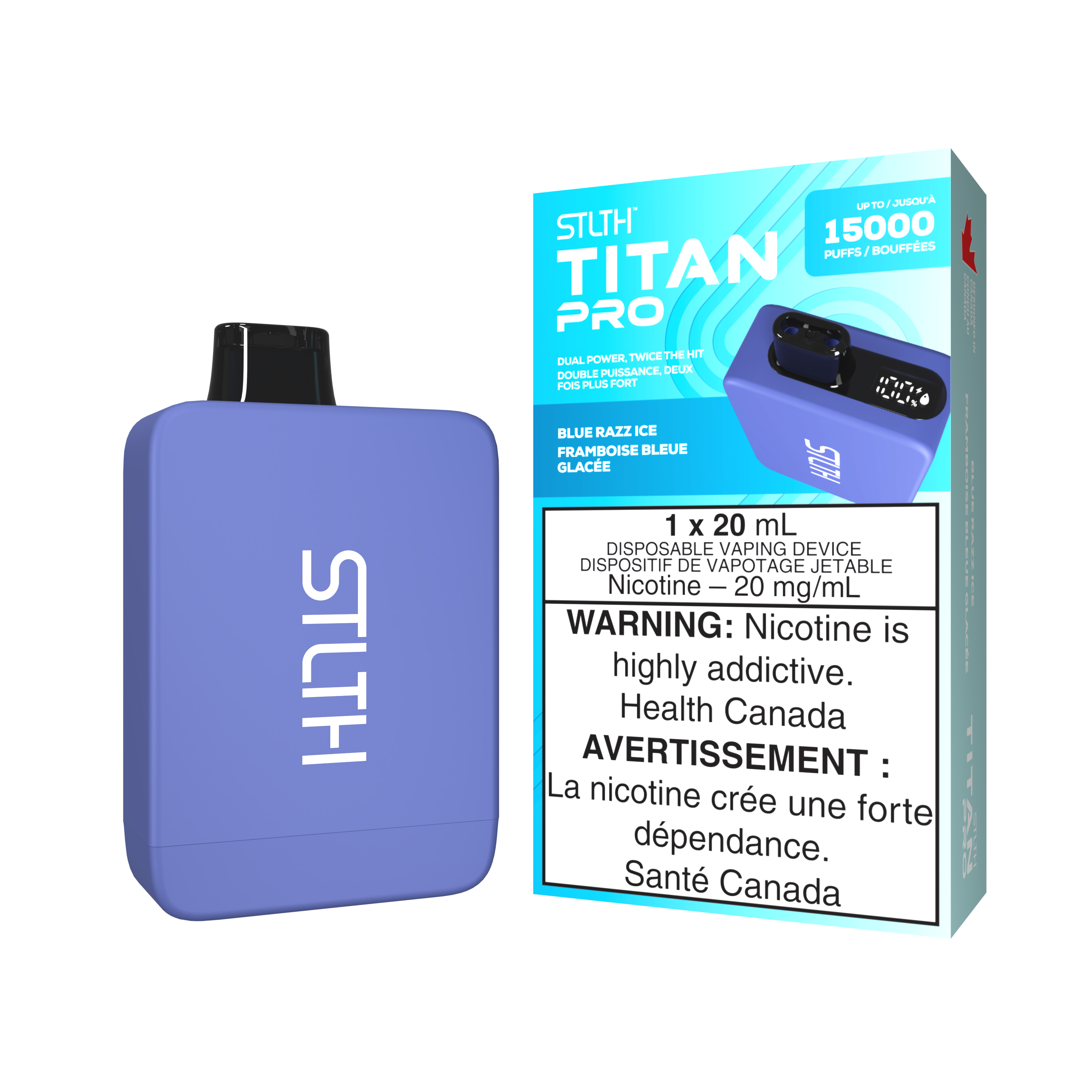 STLTH Titan Pro 15K Puffs Disposable Vape