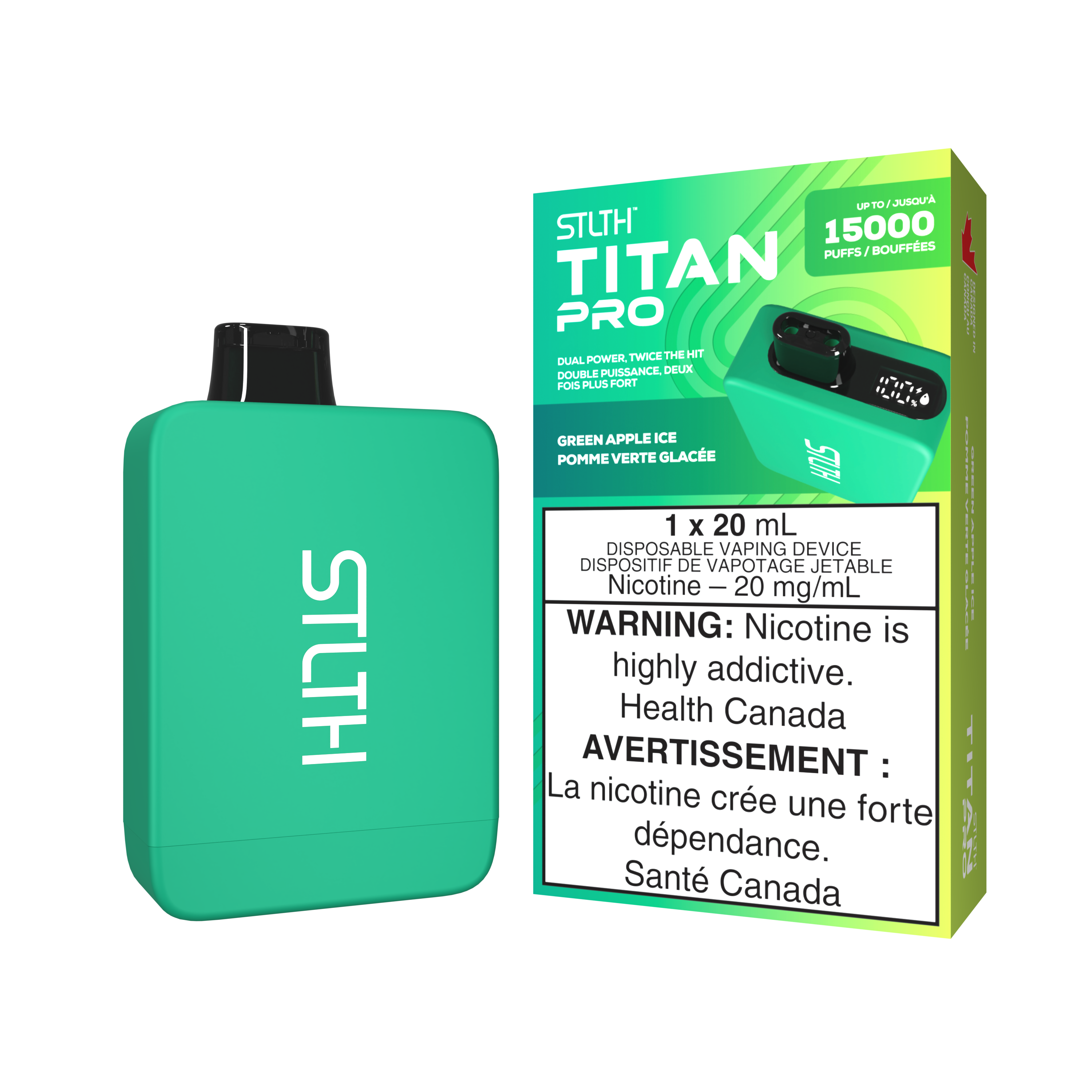 STLTH Titan Pro 15K Puffs Disposable Vape