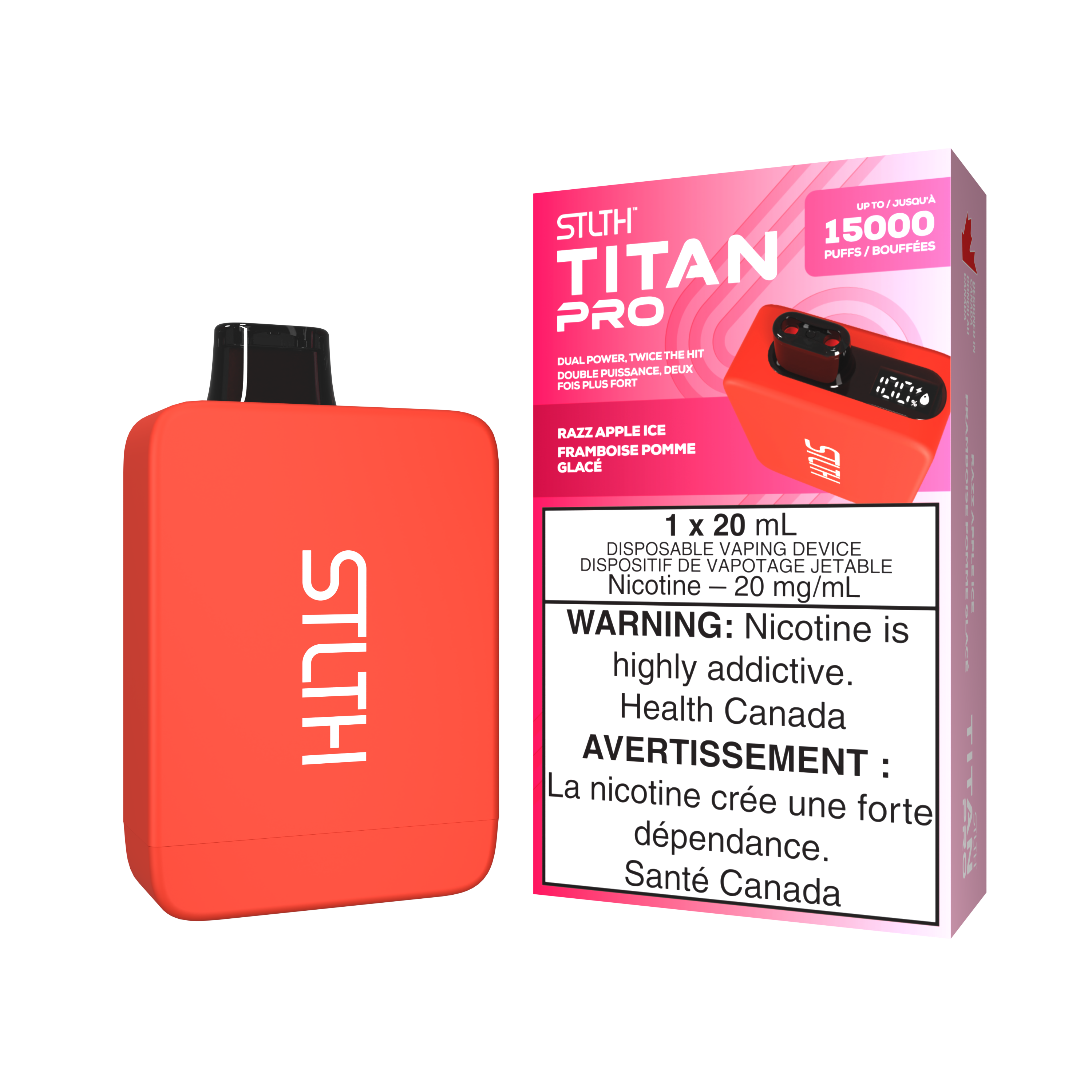 STLTH Titan Pro 15K Puffs Disposable Vape
