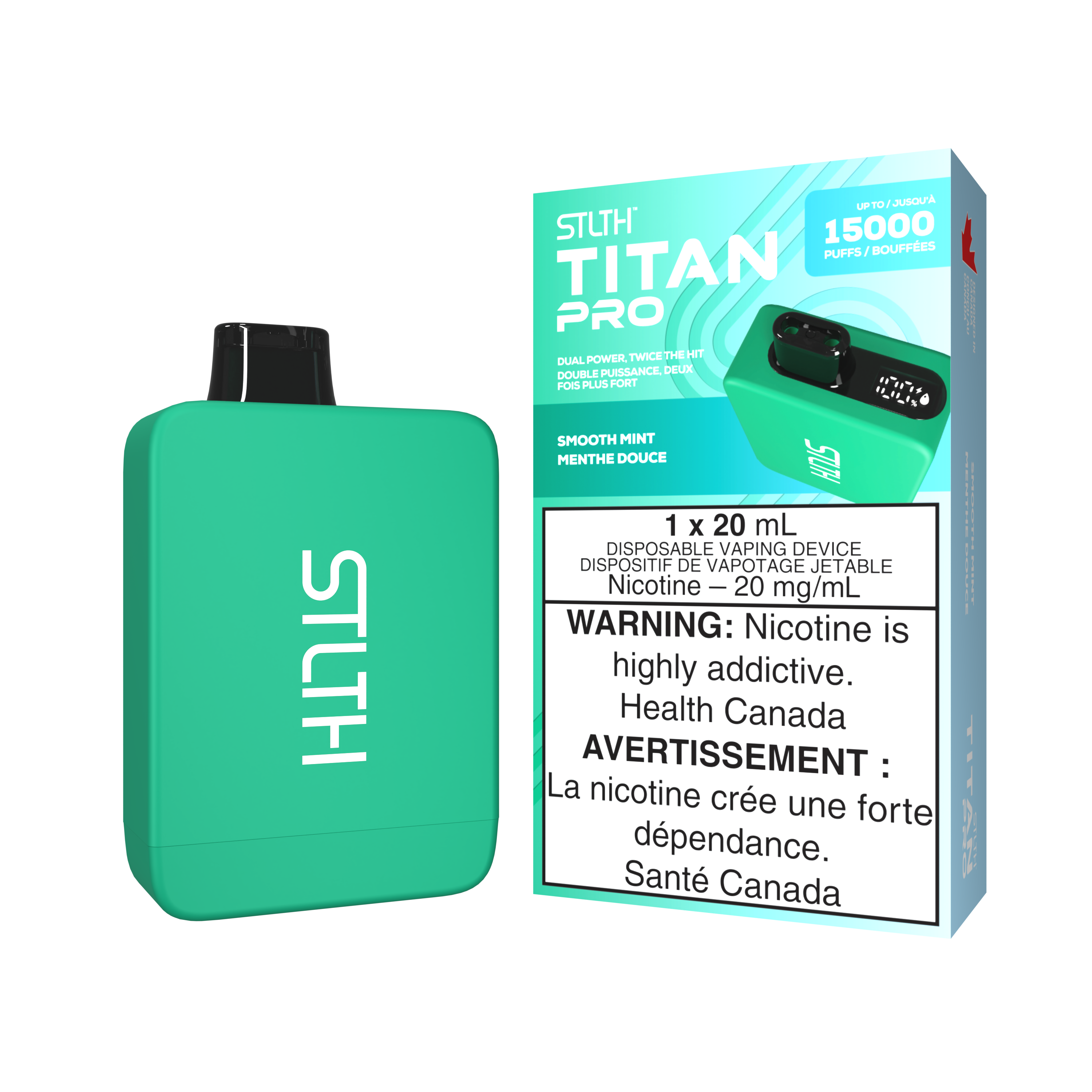 STLTH Titan Pro 15K Puffs Disposable Vape