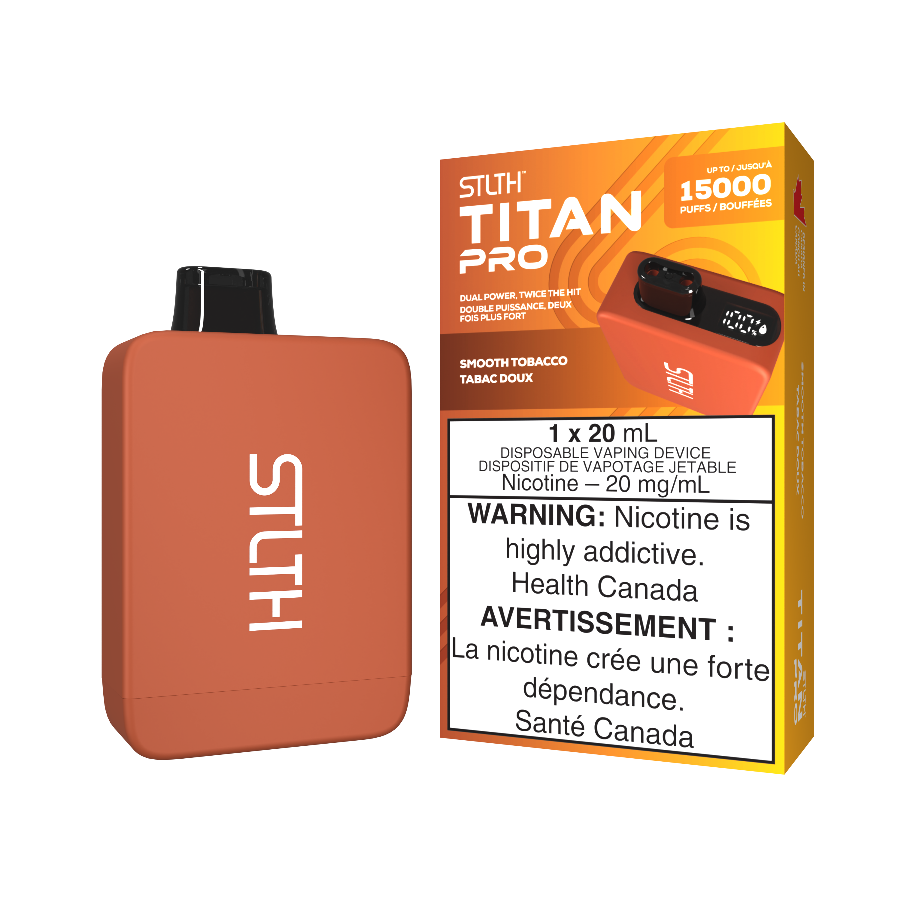 STLTH Titan Pro 15K Puffs Disposable Vape