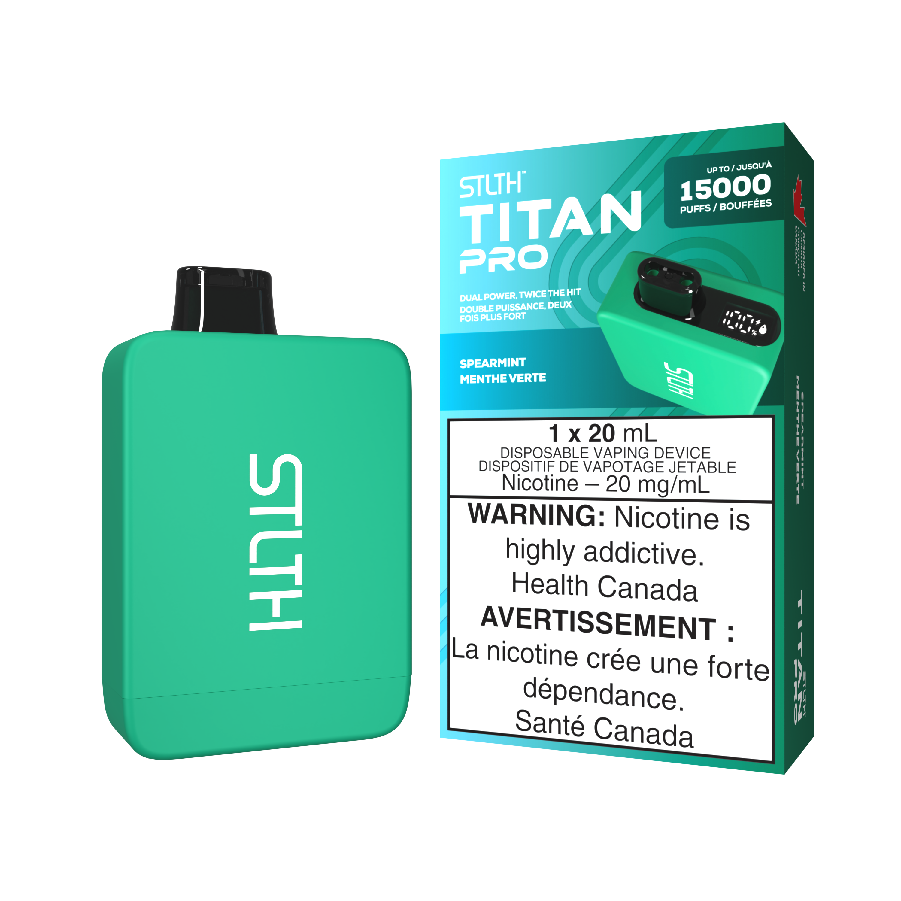 STLTH Titan Pro 15K Puffs Disposable Vape