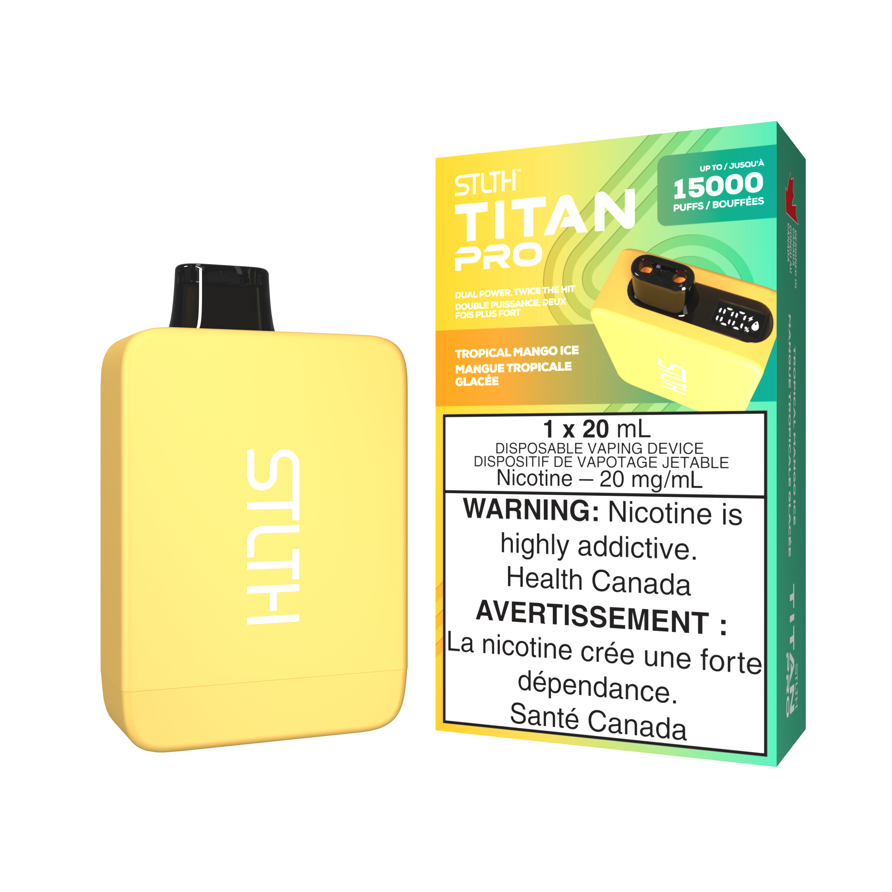 STLTH Titan Pro 15K Puffs Disposable Vape