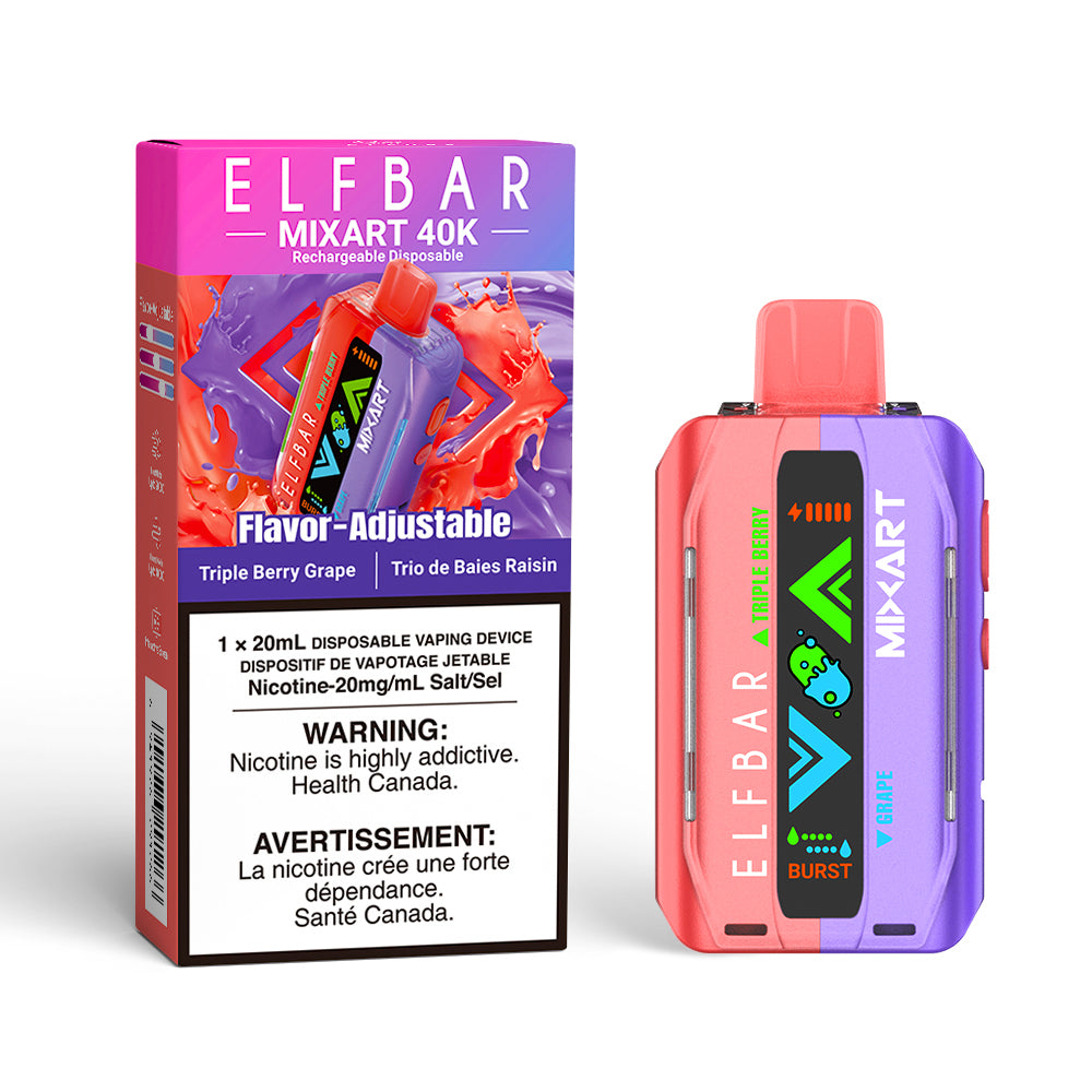 Elf Bar MixArt 40K Puffs Disposable – 20 ml Dual-Mode
