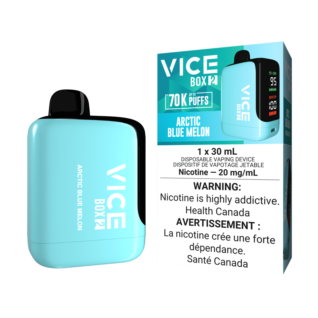 VICE BOX 2 70K Puffs Jetable – 30 mL Écran LED Ajustable