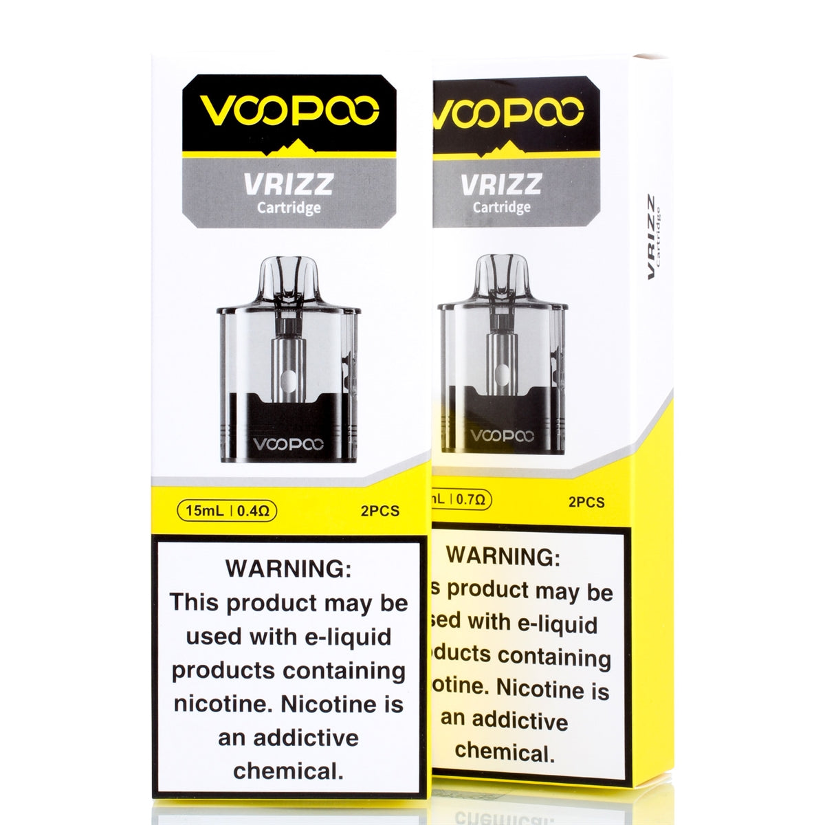 VOOPOO VRIZZ V2 Cartridge (CRC) – 15 mL Top-Fill Pods 0.4 Ω / 0.7 Ω Canada