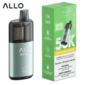 Allo Nuud 50K Puffs Disposable Vape – Clear Tank 20 mL