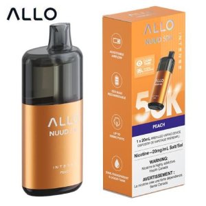 Allo Nuud 50K Puffs Disposable Vape – Clear Tank 20 mL