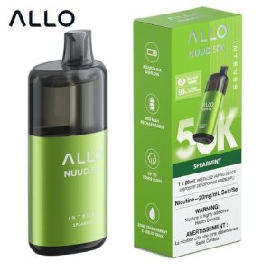 Allo Nuud 50K Puffs Disposable Vape – Clear Tank 20 mL