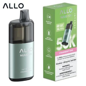 Allo Nuud 50K Puffs Disposable Vape – Clear Tank 20 mL