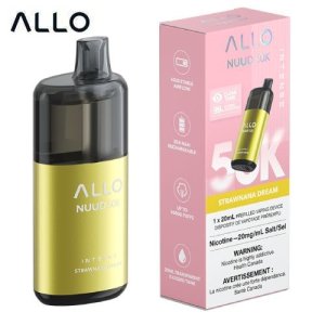 Allo Nuud 50K Puffs Disposable Vape – Clear Tank 20 mL
